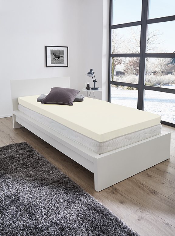 Topper Elastic-Jersey Spannbetttuch