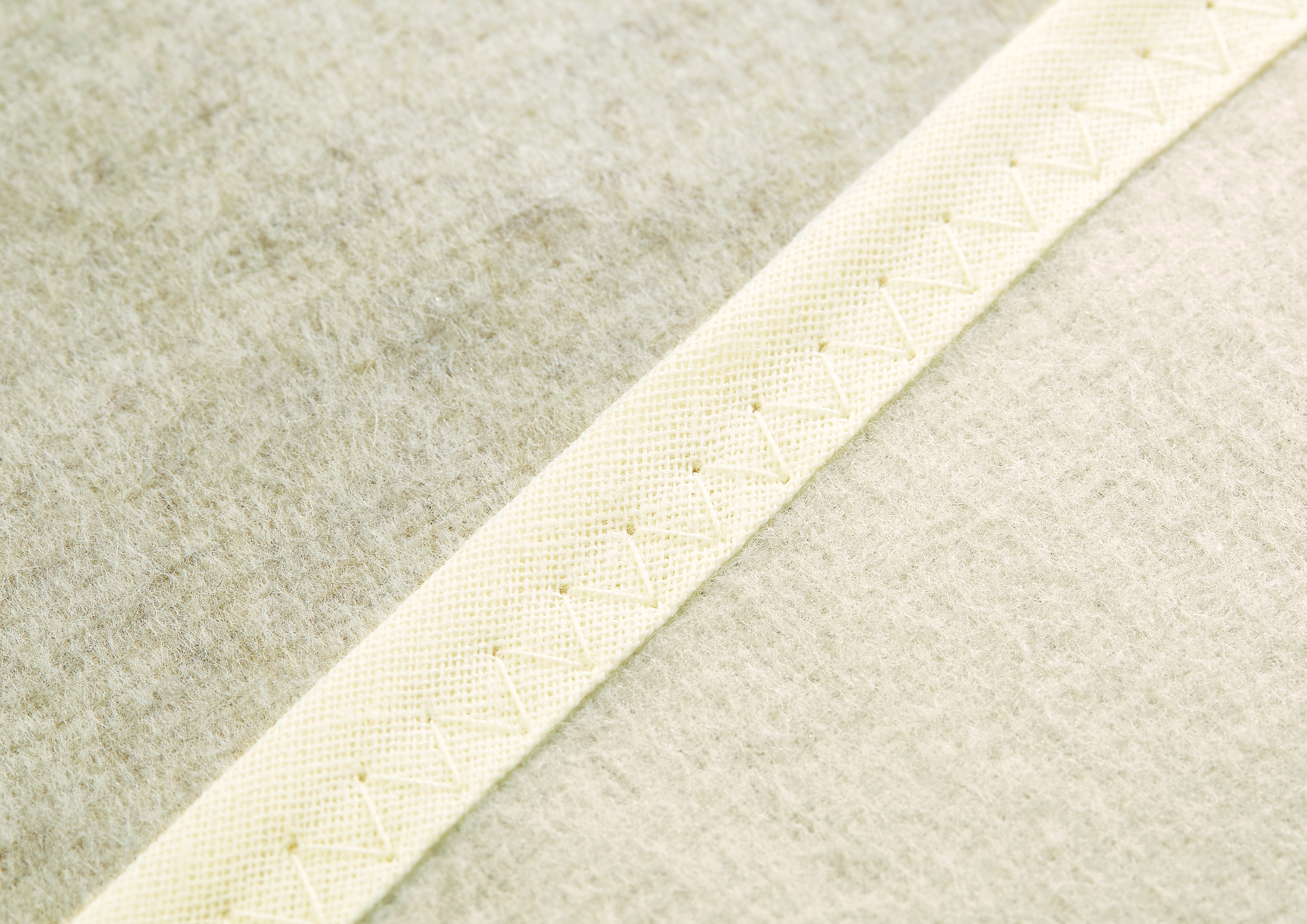 Baumwolle-Leinen Matratzenauflage, natur