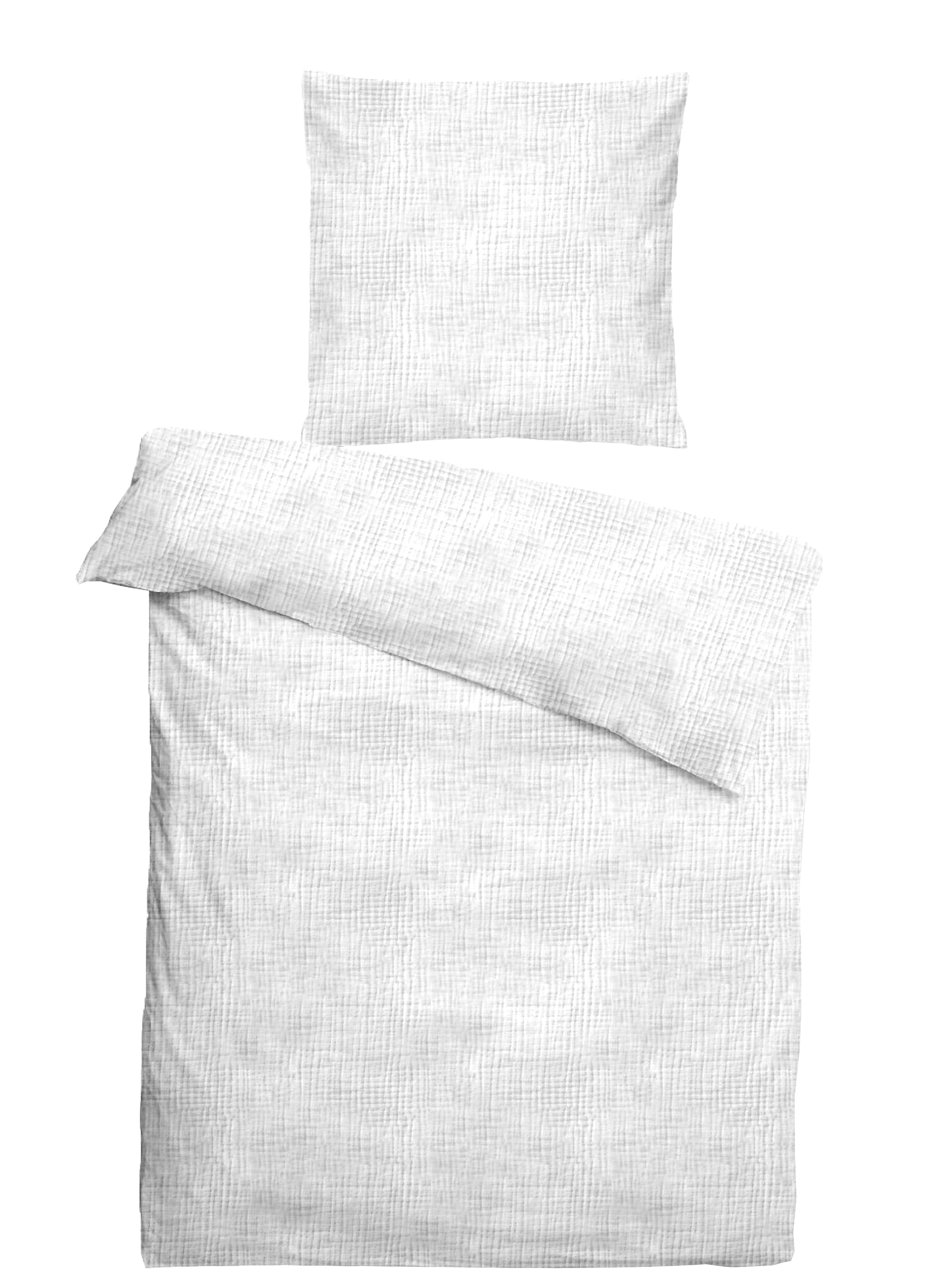 Musselin Bettwäsche - offwhite