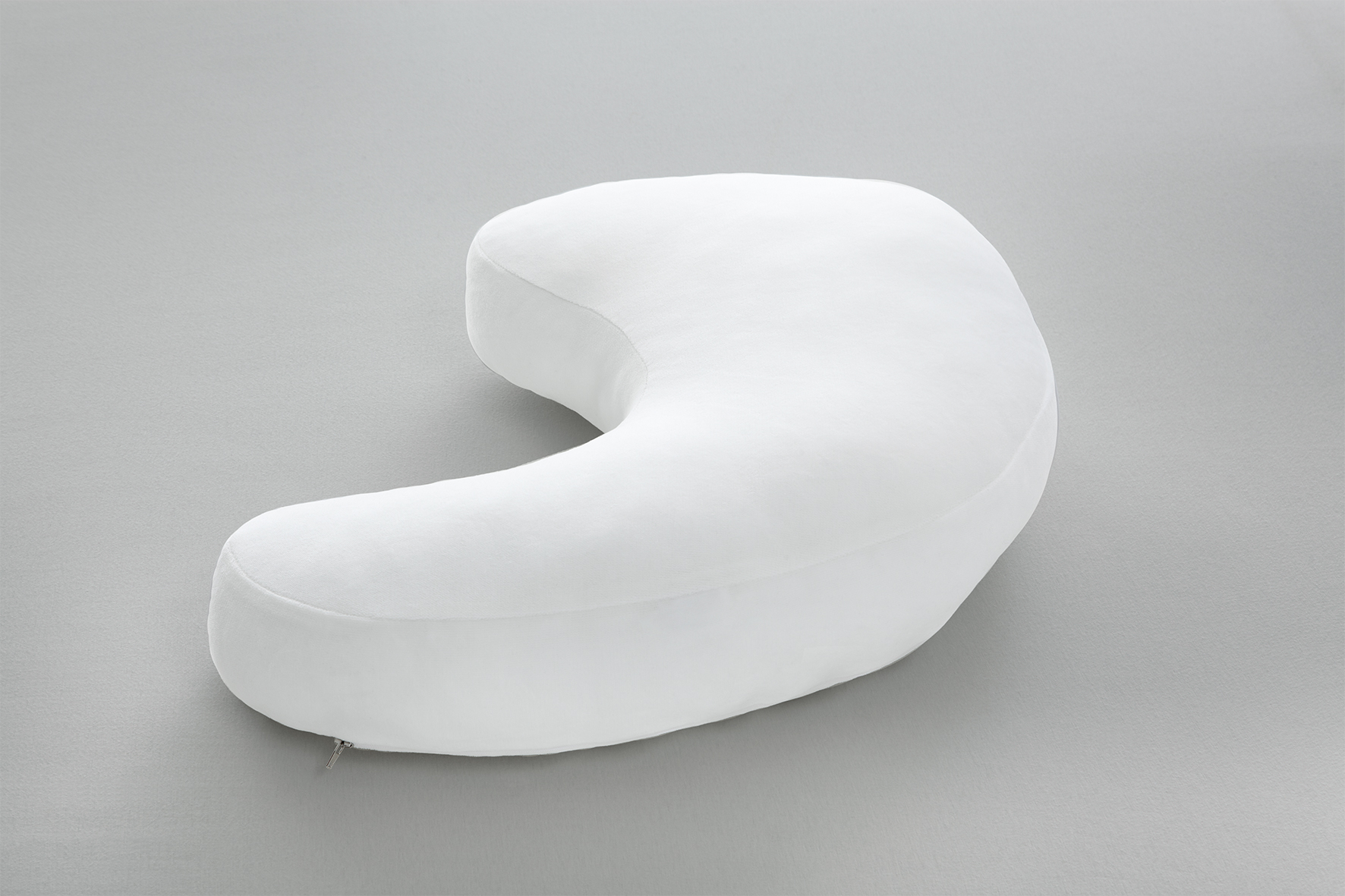 Weißes ergonomisches Seitenstützkissen