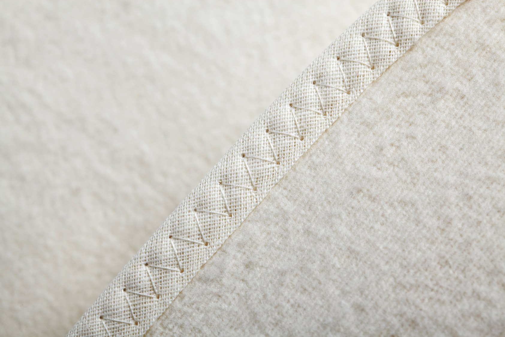 Molton-Matratzenauflage Basic, natur